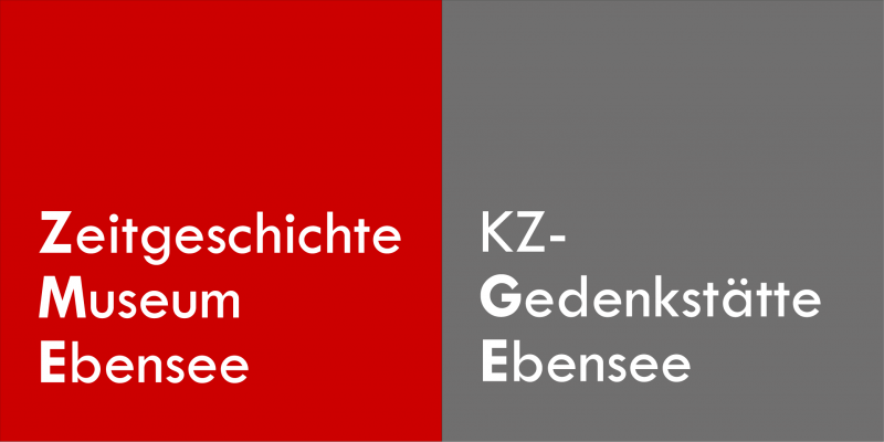Logos: Zeitgeschichte Museum Ebensee, KZ Gedenkstätte Ebensee