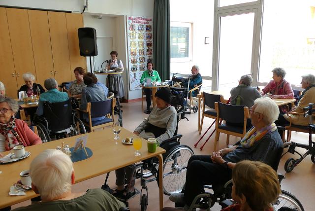 Lesung im Seniorenheim