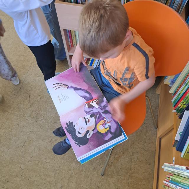Blättern im Bilderbuch