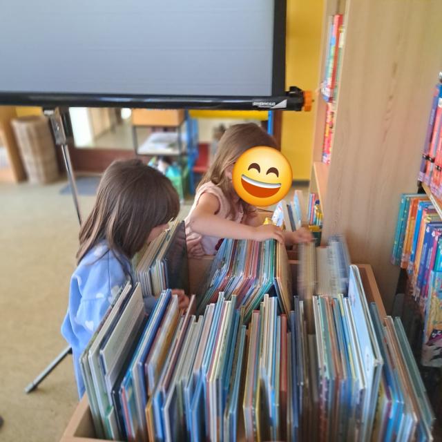 Stöbern im Büchertrog