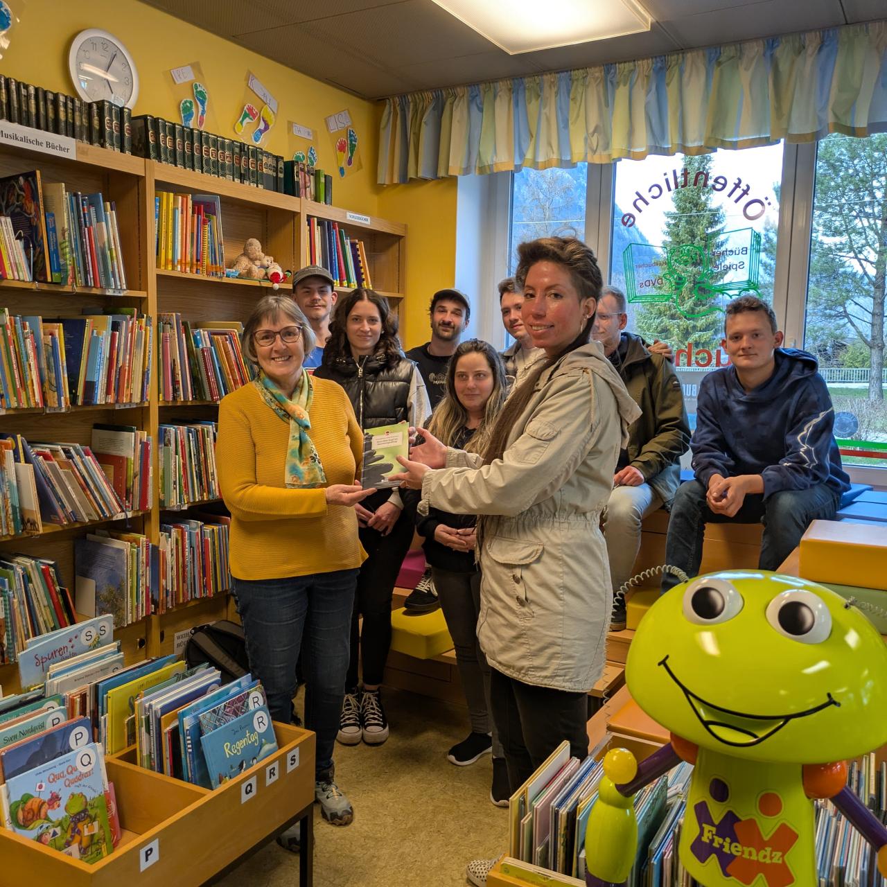 Schüler der Sozialfachschule 